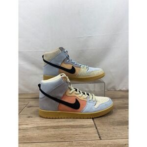 Nike SB Dunk High Premium Sneakers Suede Leather‎ Multi Color Shoes Mens 11.5